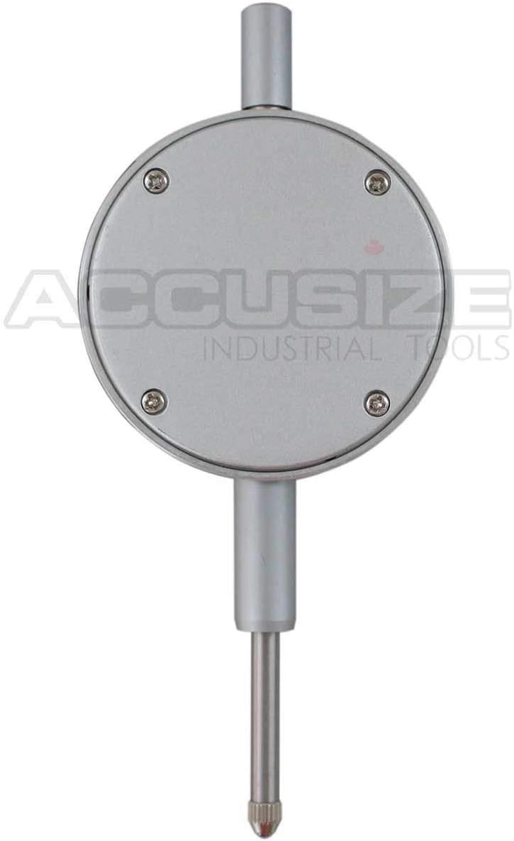 Accusize Industrial Tools 0-1/2'' by 0.00005'' Electronic Digital Indicator with Yellow Lcd, 611H-1348Y Pack of 2