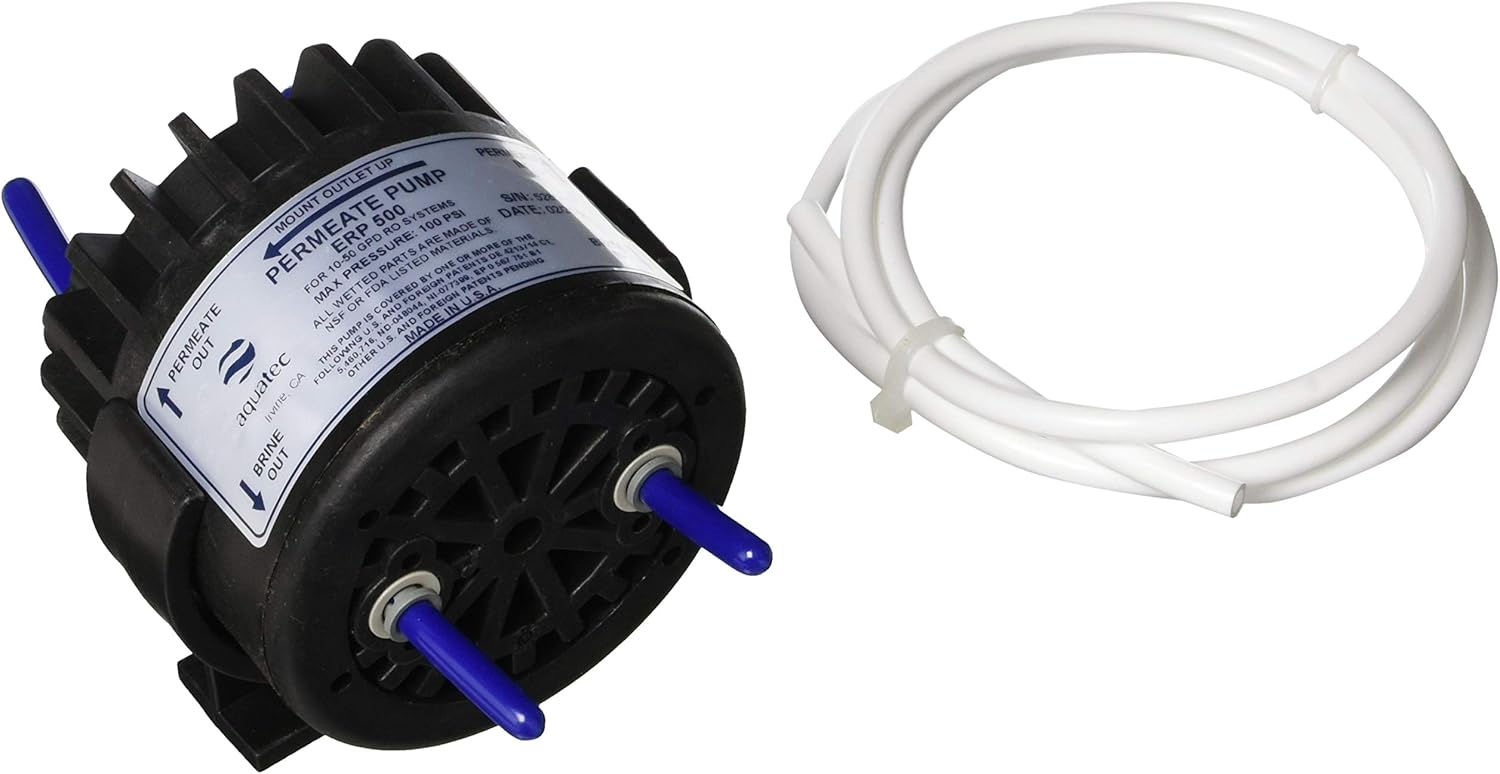 Aquatec ERP-500 Permeate Pump for up to 50 GPD Pack of 2