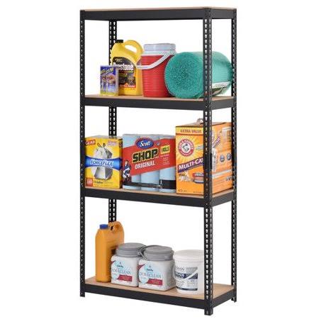 Muscle Rack 30x22Wx12x22Dx60x22H Black Shelving Unit