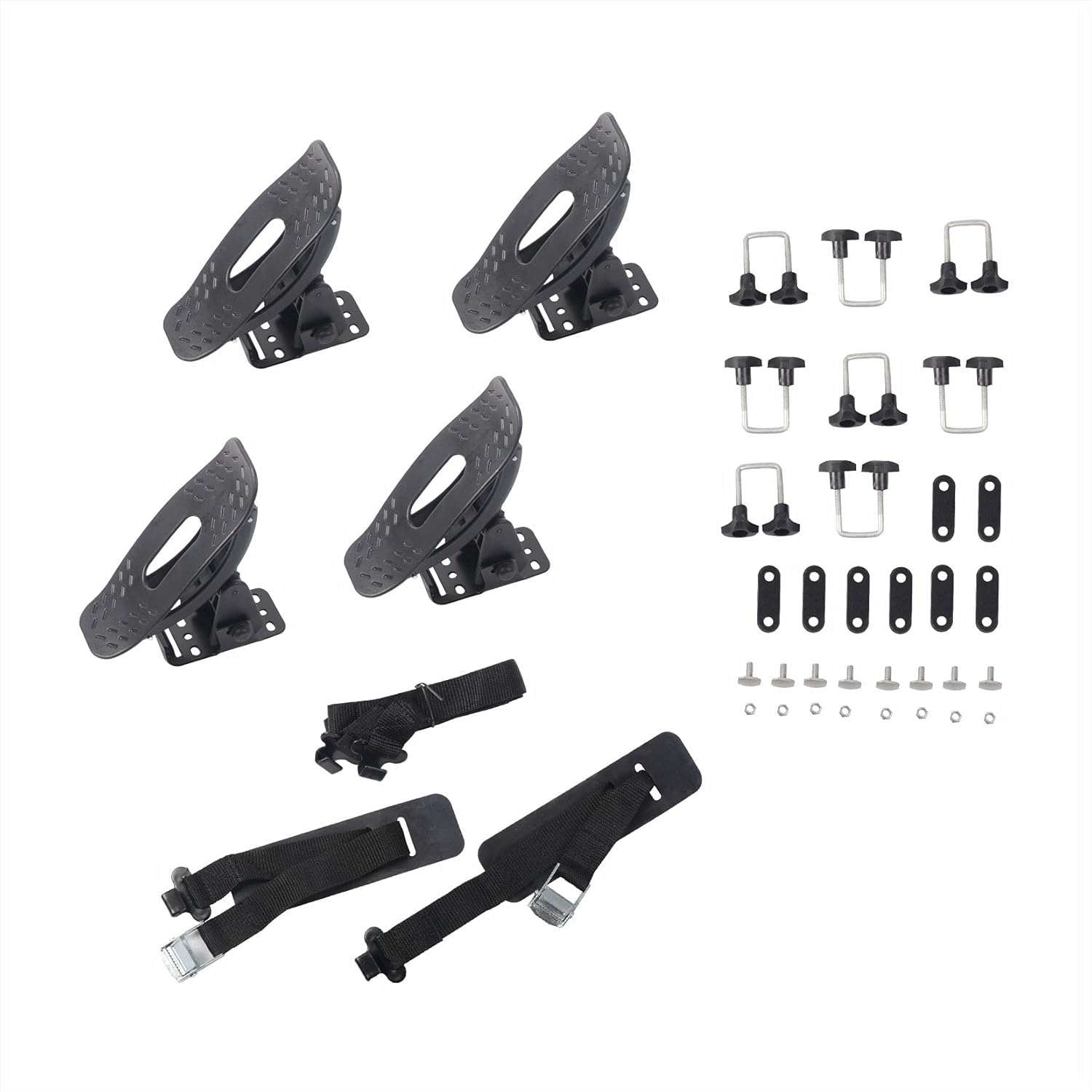 Rycom Kayak Saddle Kayak Carrier Roof Rack Holders for Surfboad Canoe Ski Board SUP on SUV Car Truck Crossbars Pack of 2