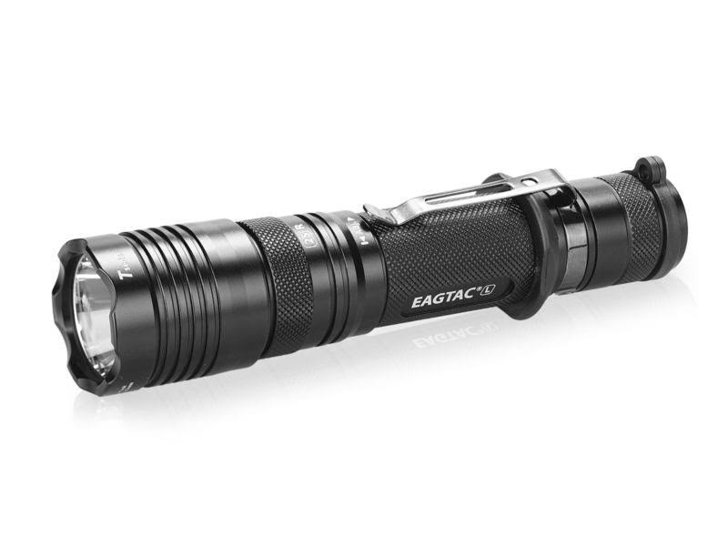 Eagtac T25L-R Flashlight Kit XHP35 Hi NW LED 1750Lm Black T25LR-XHP35-HI-KIT-NW