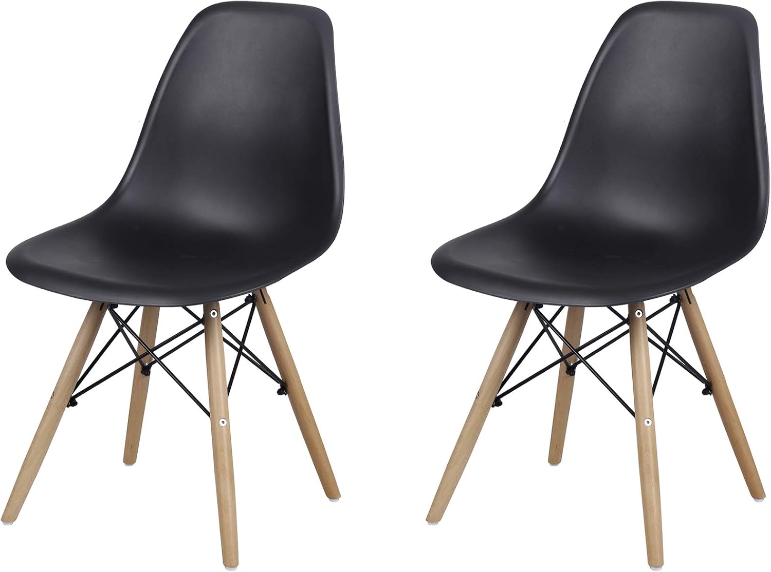 GIA Mid-Century Chair, 1-Pack, White