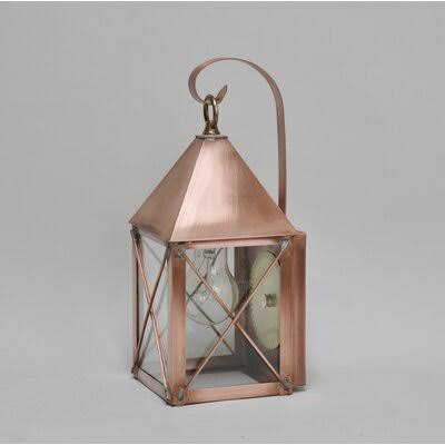 Ramsha Exterior Outdoor Wall Lantern Breakwater Bay Fixture Finish: Flat Black Lacquer, Shade Finish: Clear