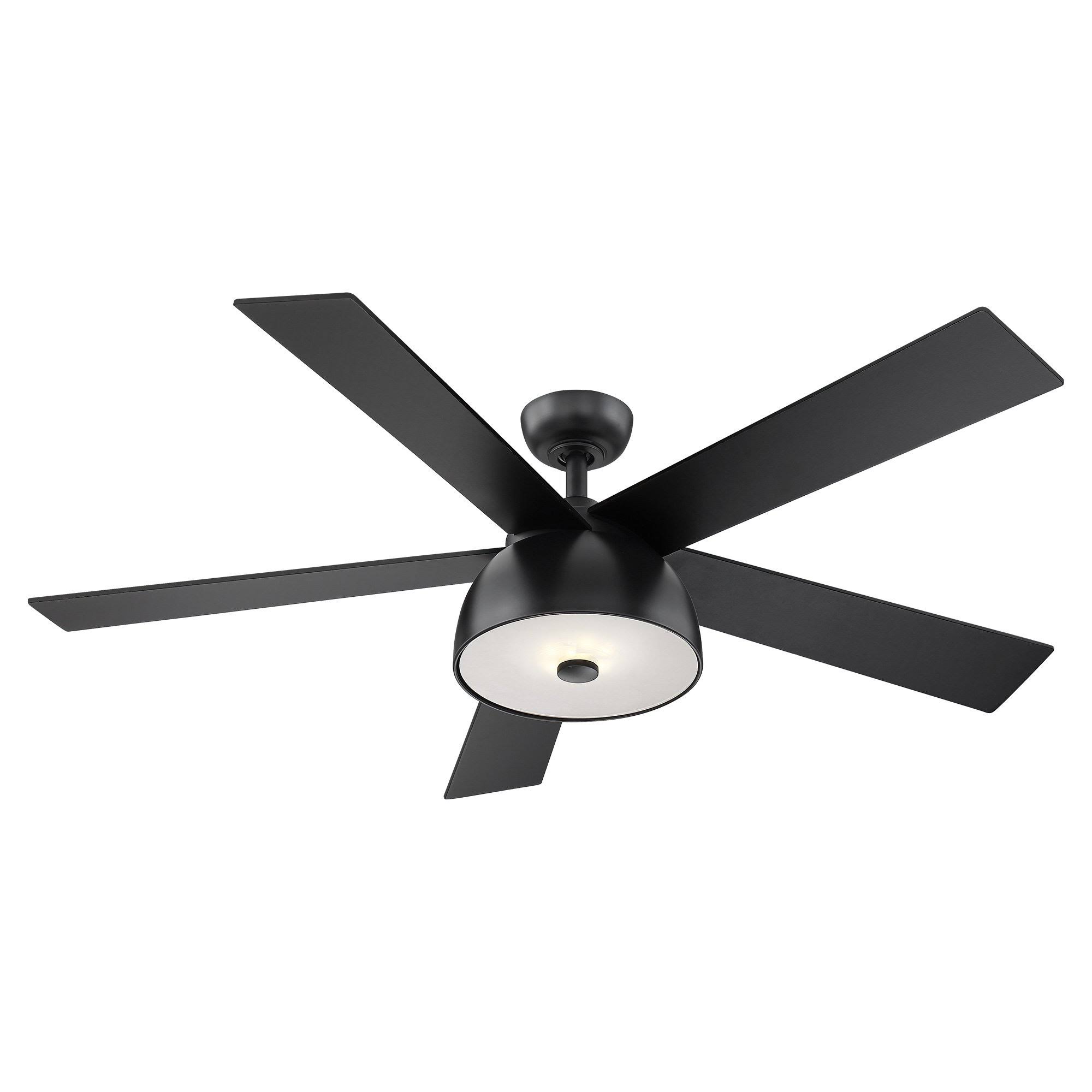 Eglo 203228A Lestat 52 inch 4 Blade LED Ceiling Fan in Matte Black