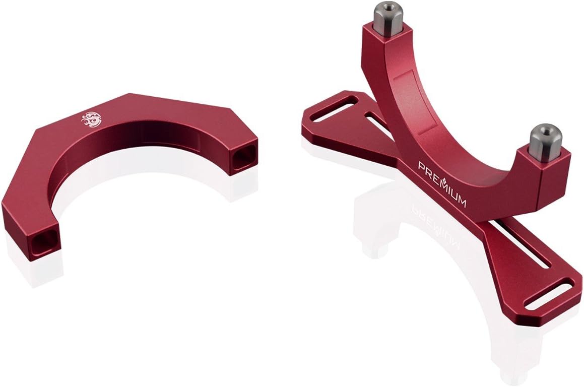 Bitspower Premium Reservoir Mount Abrasive Red Pack of 2