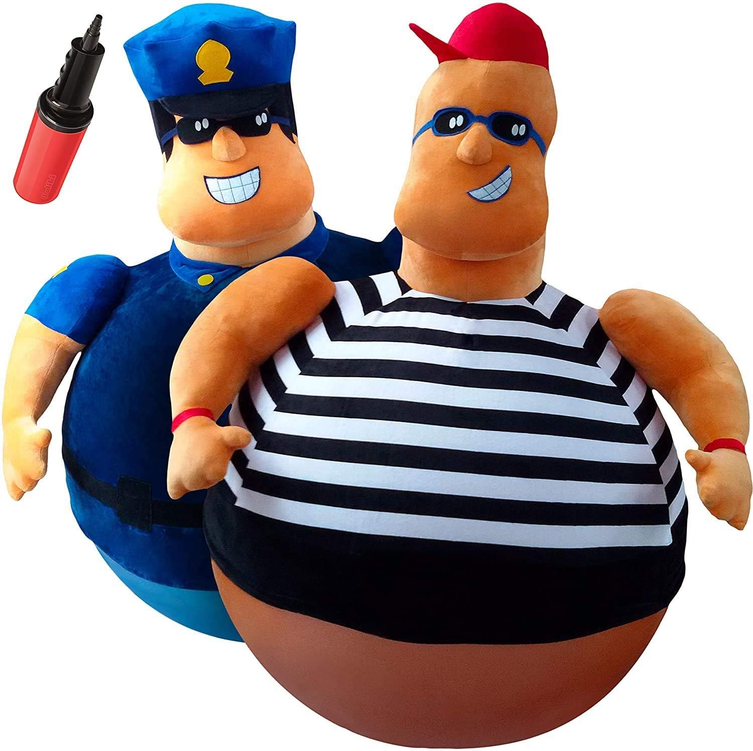 WALIKI Hopper Ball for Adults Ages 13-101 | Hippity Hop | Jumping Hopping Ball | Horse Bouncy Ball (Mr. Jones (Horse)) Pack of 2