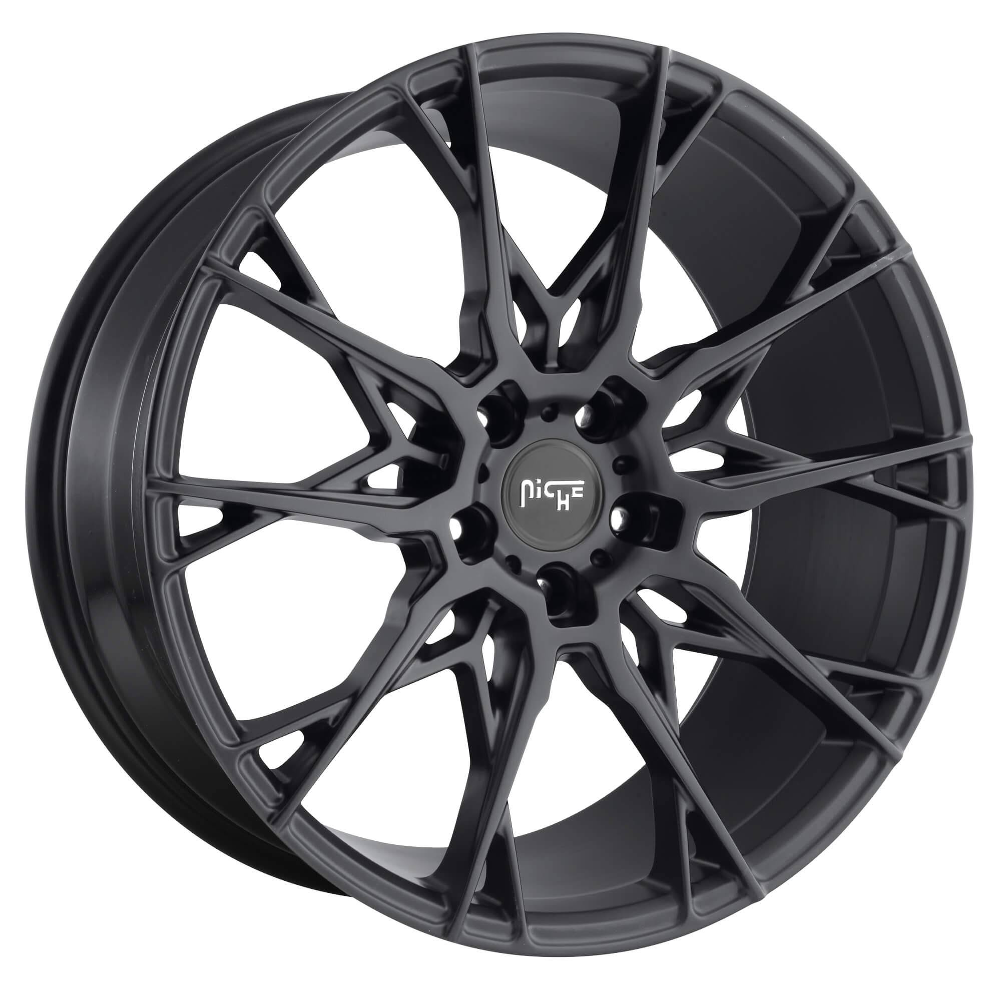 Niche M183 Staccato Wheel 20x9 5x120 , Matte Black +35mm