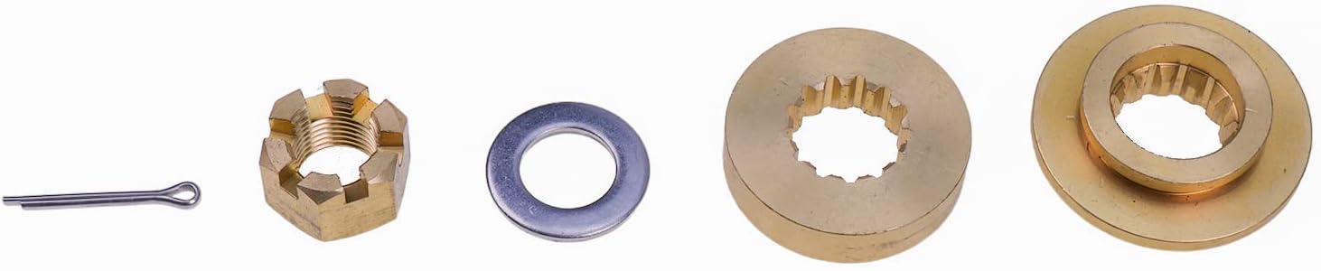 Holdia Propeller Installation Hardware Kits Compatible with Yamaha Outboard 40-55HP 663-45987-02 Pack of 2