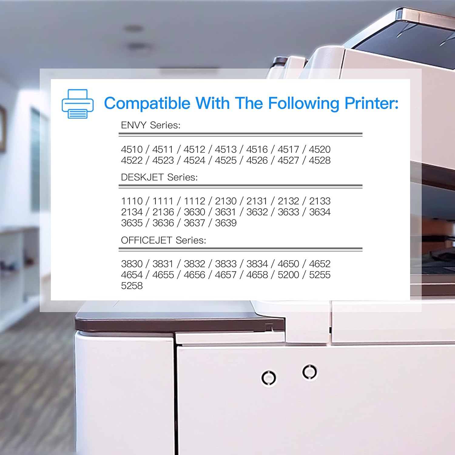 LxTek Remanufactured Ink Cartridge Replacement for HP 63 63XL Compatible with HP Officejet 5255 5258 5260 3830 Envy 4520 4516 DeskJet 1112 2132 3632 Printer Tray, 2 Pack (1 Black, 1 Tri-Color) Pack of 2