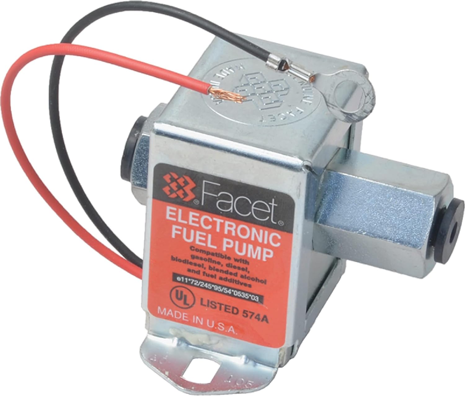 Facet-Purolator New Solid State Fuel Pump 12V 3-4.5Psi, 12