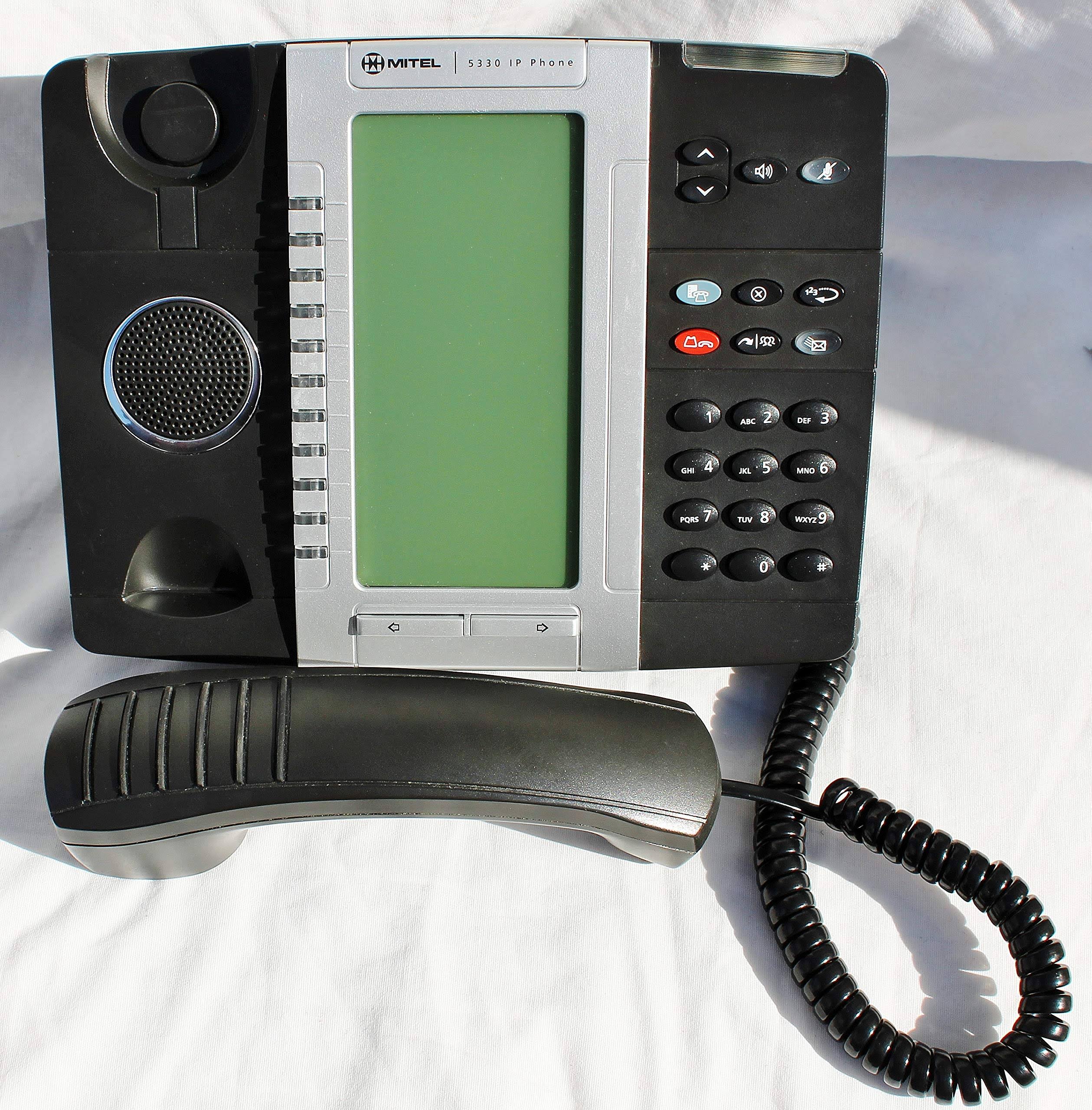 MITEL INTERTEL 50005804 5330 IP PHONE W/BACKLIT DISPLA
