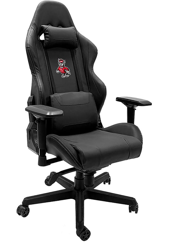 NC State Wolfpack with Wolf Logo Xpression Gaming Chair