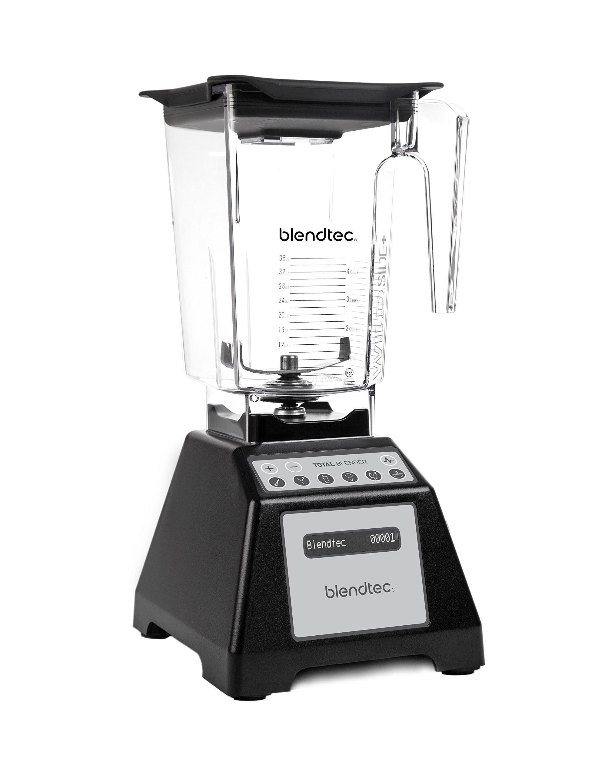 Blendtec Total Blender, Wildside Jar - Black
