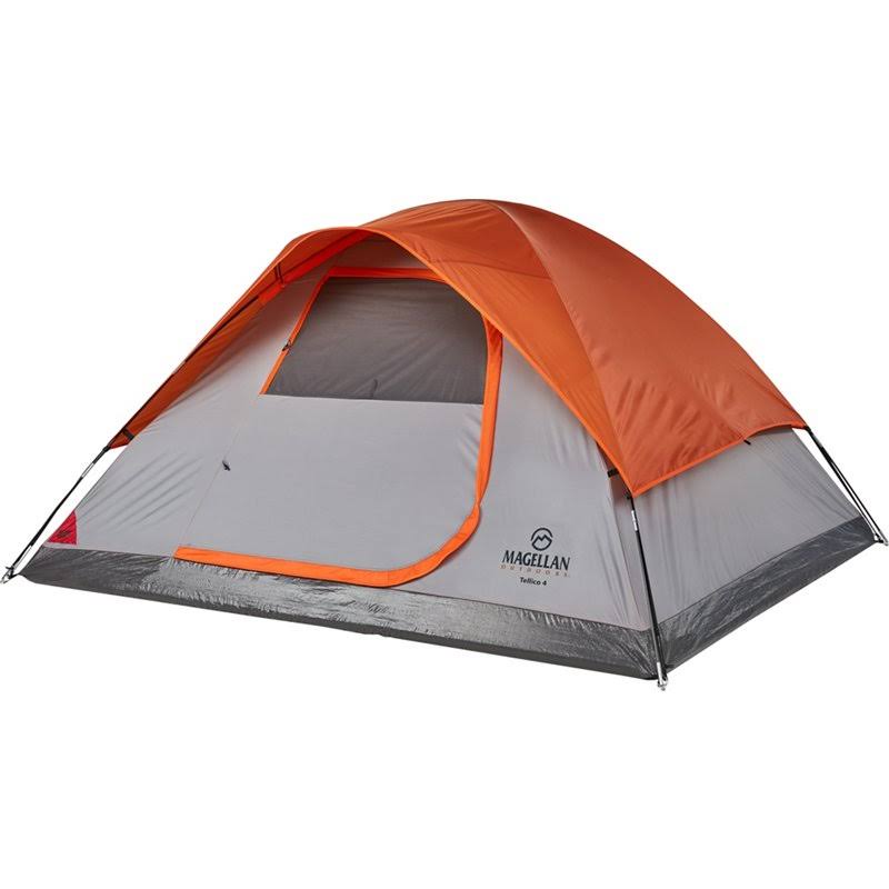 Magellan Outdoors Tellico 4 Person Dome Tent Orange - Dome/Small Tents at Academy Sports