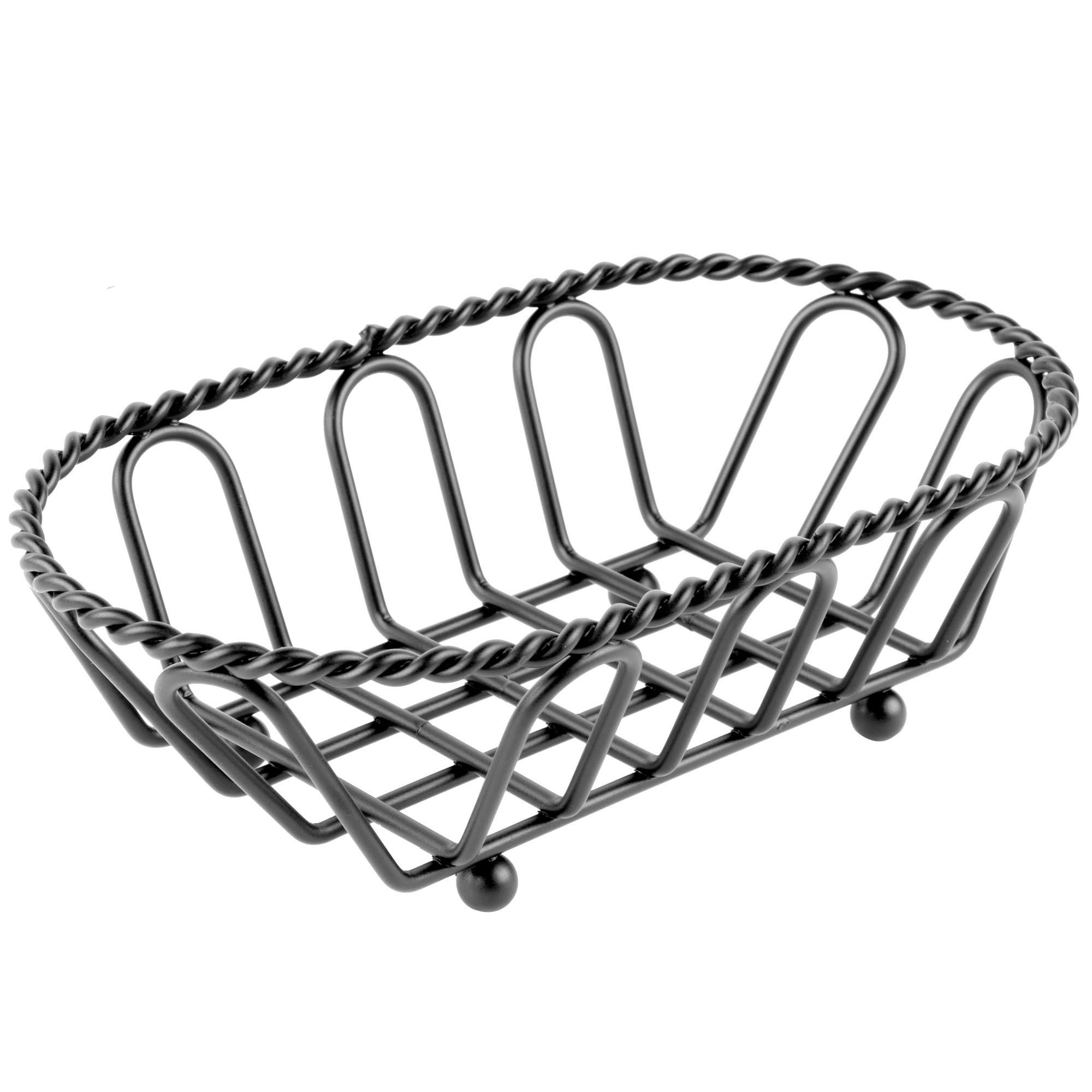 7.5x22 x 4.5x22 Braided Oval Basket, 2.25x22 Tall,12 Packs