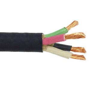 Nassau 6/4 SEOOW Portable Cable 600V Black (100FT)