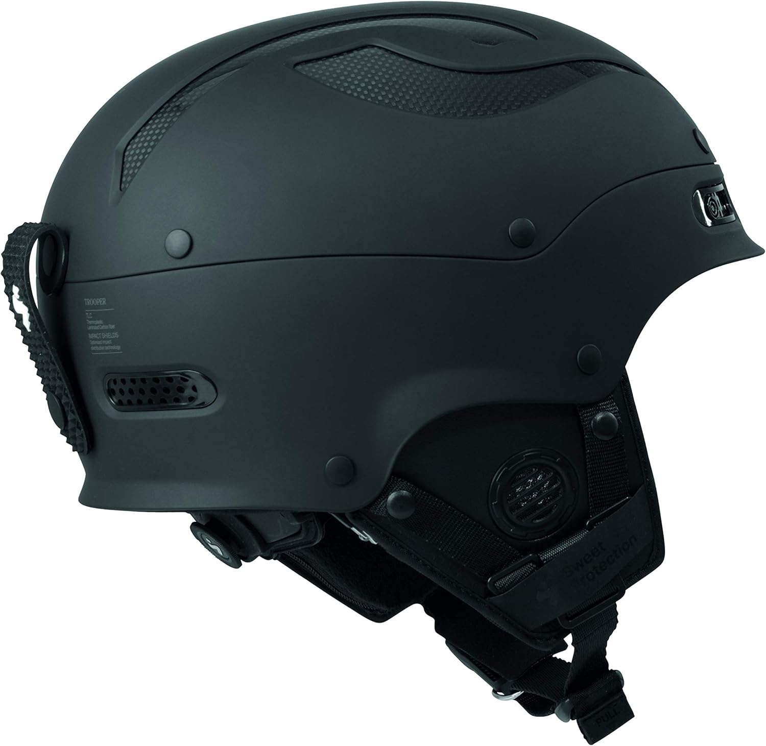 Sweet Protection Trooper II MIPS Helmet, Dirt Black, Small/Medium, 840049DTBLKSM