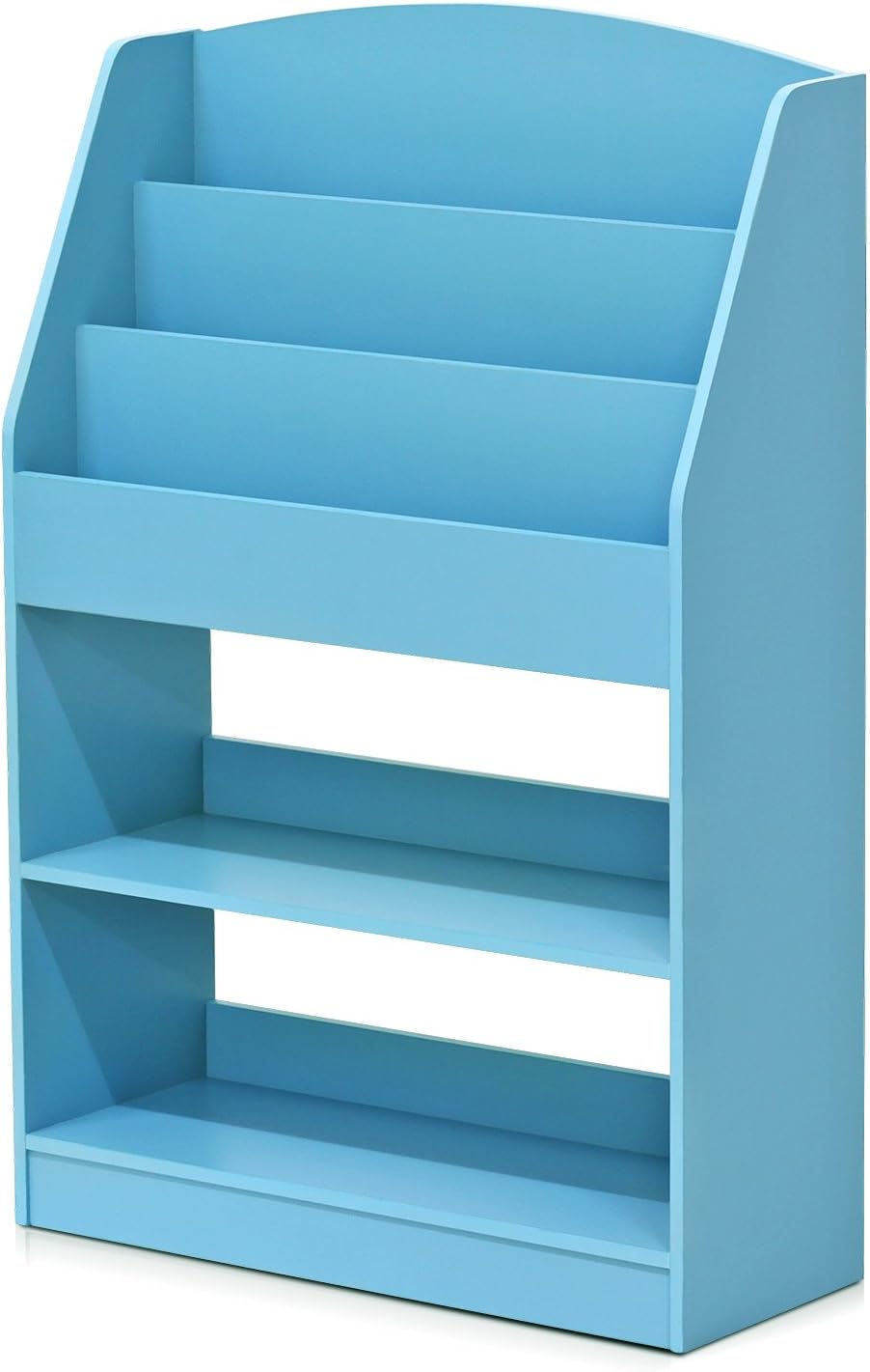 FURINNO KidKanac Bookshelf, Light Blue