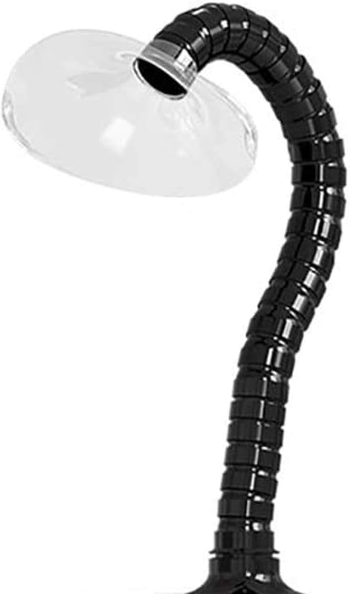 BAOSHISHAN Flexible Articulated Arm Tube Hose for Soldering Fume Extractor with Clear Hood and Mounting Ring (2.5 x 47 inches)