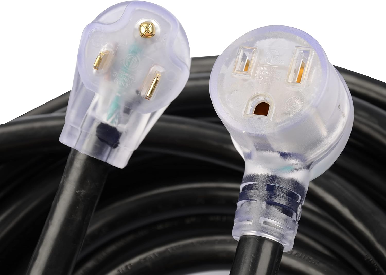 SureSave Welder Extension Cord 40-Amp (125V) for Power Tools or Heavy Machinery | 40 Ft Welding Machine Cord with STW and Lighted NEMA Plugs, 6-50P and 6-50R