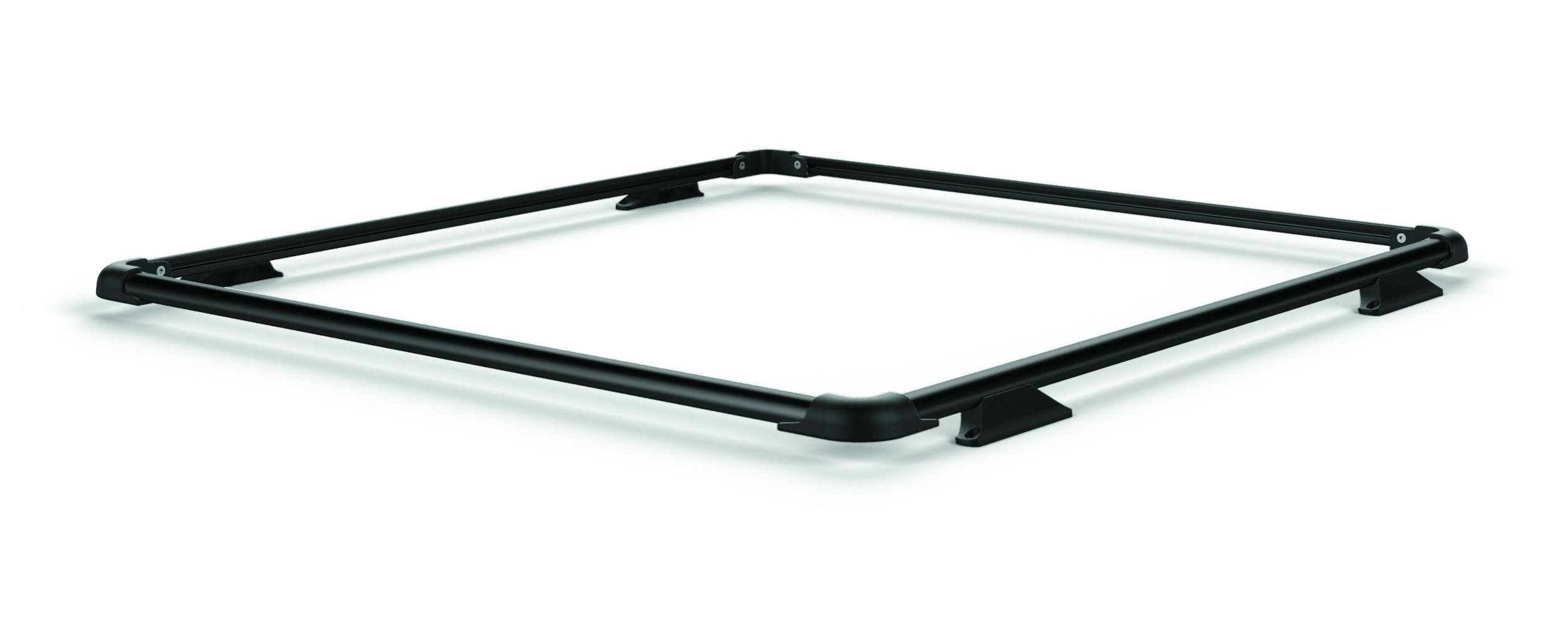 Teraflex 4722075 Black Nebo Roof Rack Raised Rail Kit