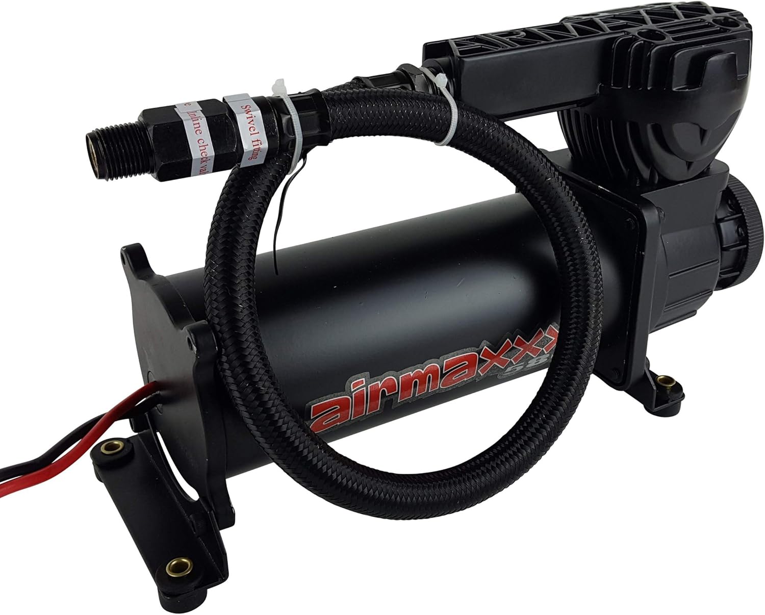 airmaxxx Air Ride Suspension Compressor 580 Black (165 psi on - 200 psi off)