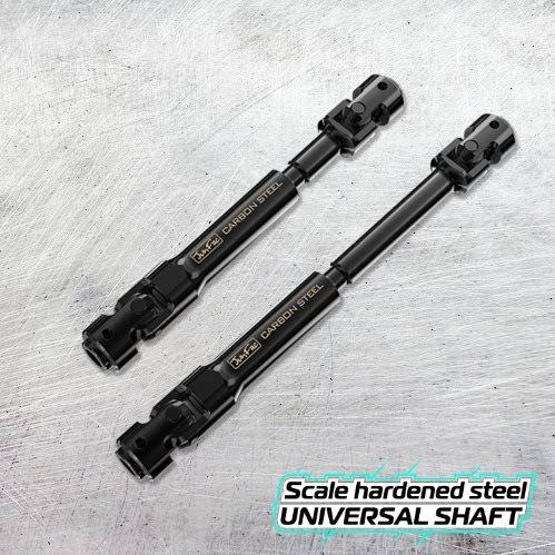 Junfac Jun90044 Scale Hardened Steel Universal Shaft for Axial Scx10 II