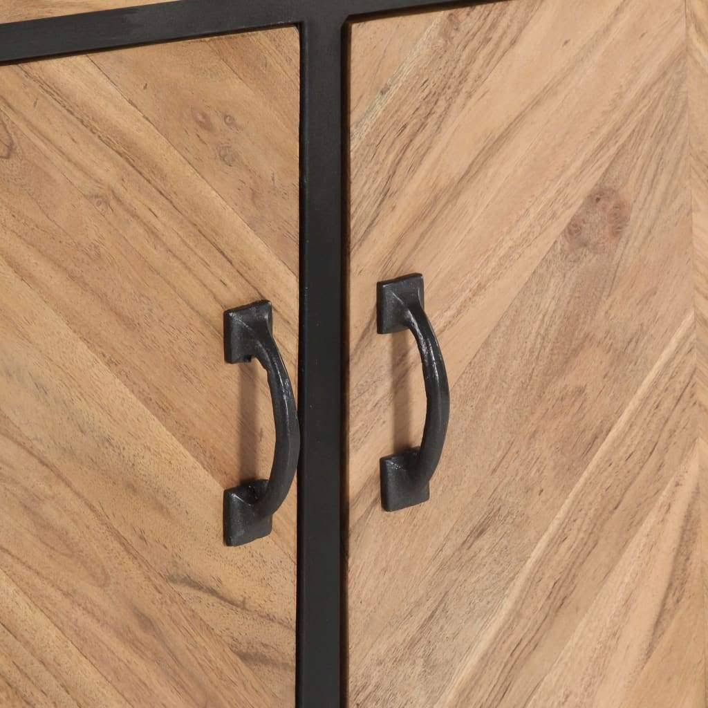 vidaXL Sideboard 47.2x22x11.8x22x29.5x22 Solid Acacia Wood