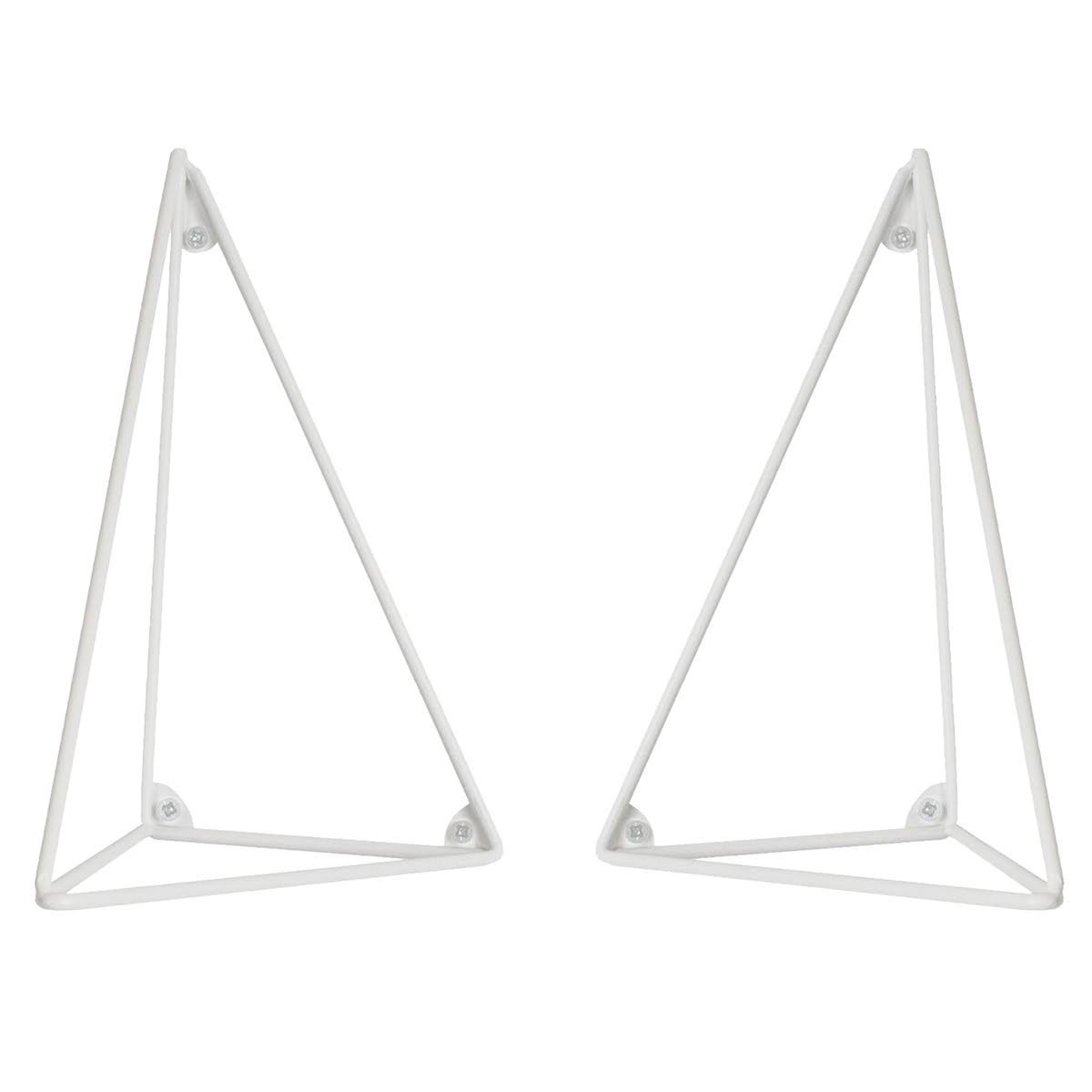 Maze Pythagoras Brackets 2 Pcs, White 604000