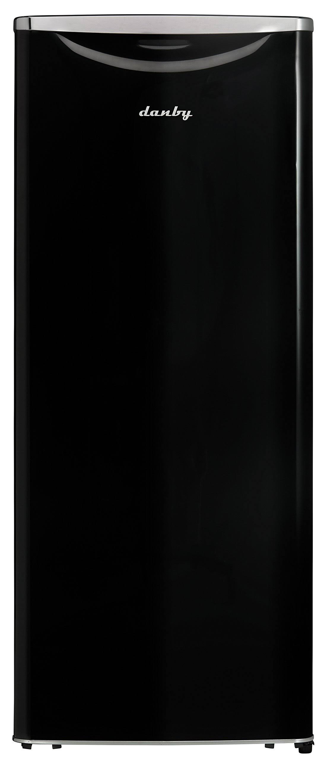 Danby Contemporary Classic DAR110A2MDB Refrigerator - 23.8x22 - 11 cu ft - Midnight Black