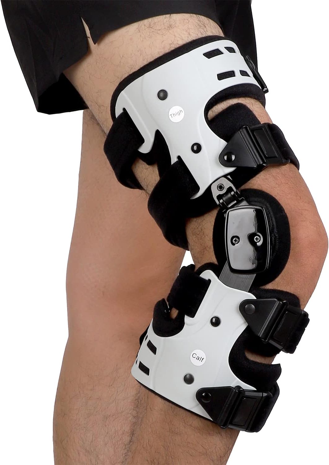 Orthomen OA Unloader Knee Brace - Support for Arthritis Pain, Osteoarthritis, Cartilage Defect Repair, Avascular Necrosis, Bone on Bone Knee Joint Pain and Degeneration (Medial/Inside - Right)