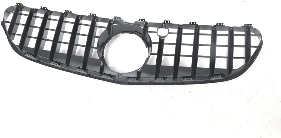 Black Front Bumper Grille Grill for Mercedes-Benz C217 W217 S coupe Class 2015-2017