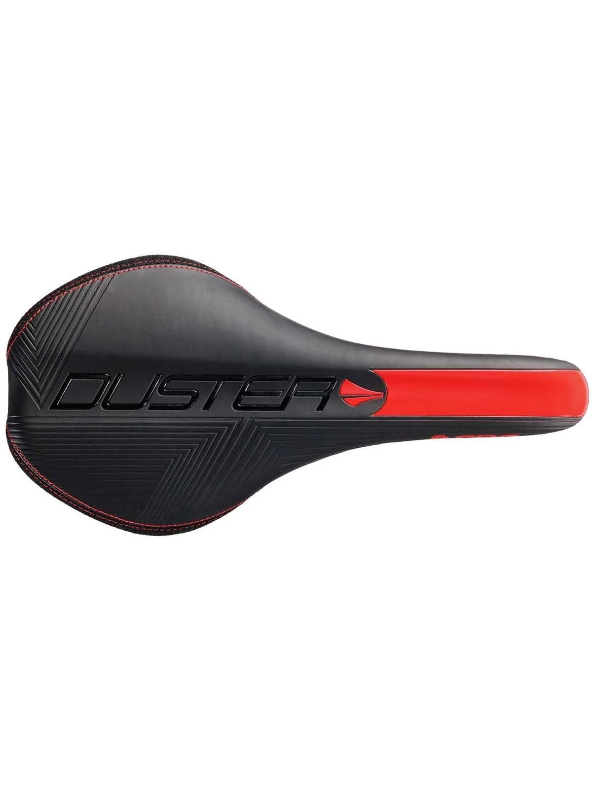 SDG Duster P Mtn Cro-Mo Rail Saddle - Black / Red