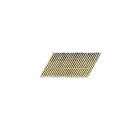 National Nail 0629180 Pro Fit Wire Strip Collated Framing Nails 3-1/4 inch by 0.131 Smooth Shank 28 Degree Clipped Head 2000 Pac