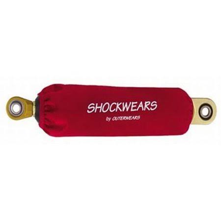 12 inch Shockwears Racing Large 2 Body Coilover Shock Protector, Blue