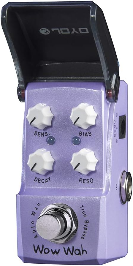 JOYO Auto Wah Wow Wah Mini Pedal for Electric Guitar Effects True Bypass Ironman Series JF-322 Pack of 2