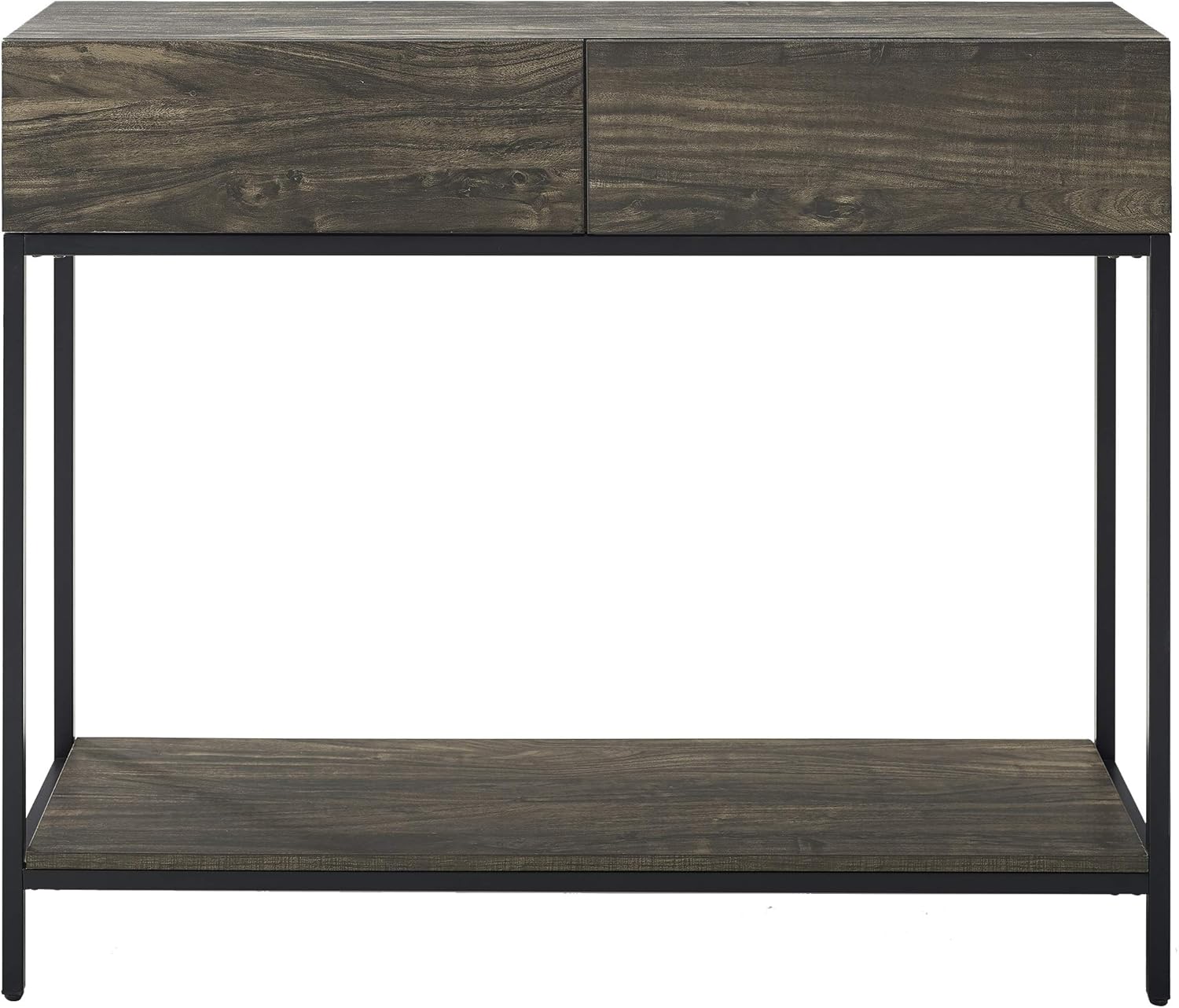 Crosley Furniture Jacobsen Console Table, Brown Ash