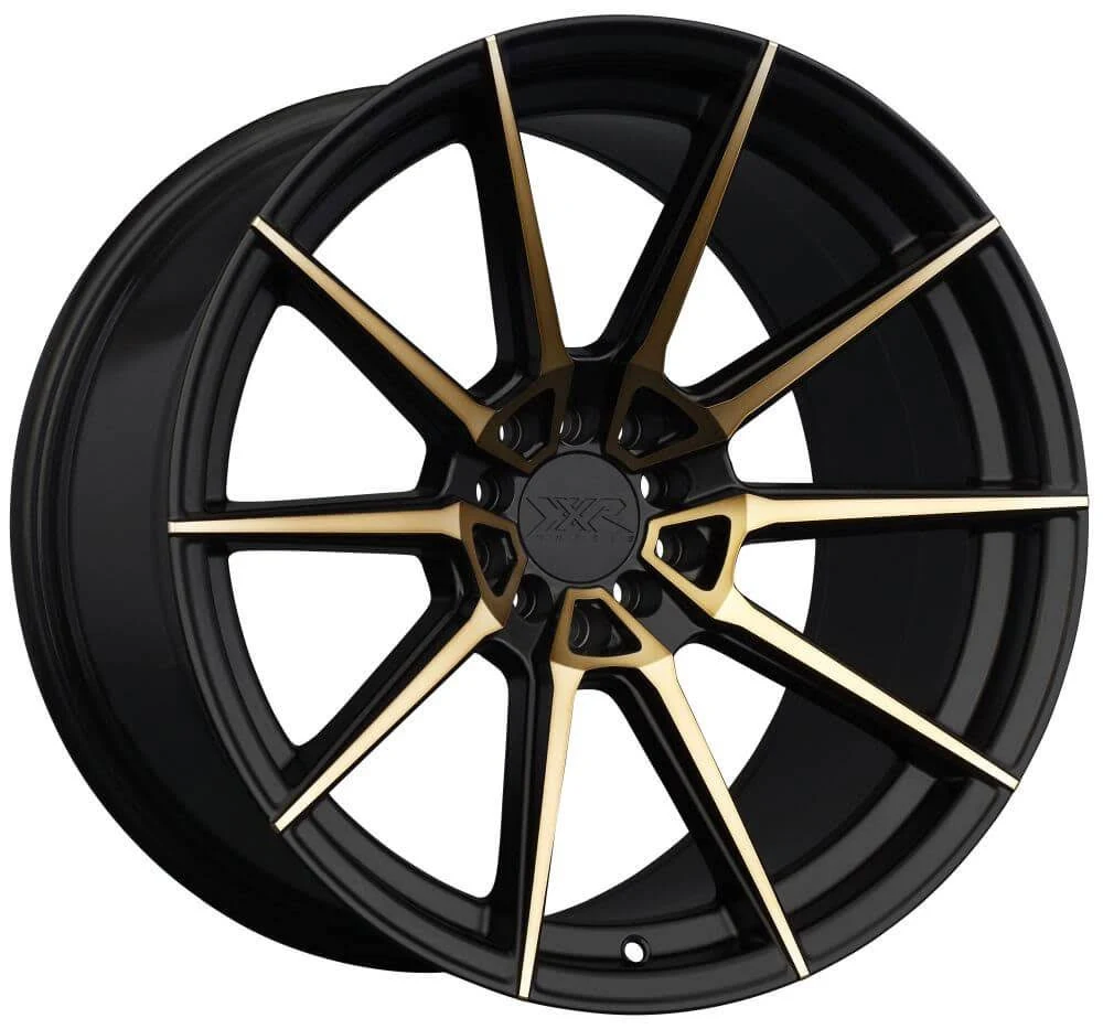 XXR 567 18x9.5 5x100/5x114.3 38et Bronze u0026 Black Wheel