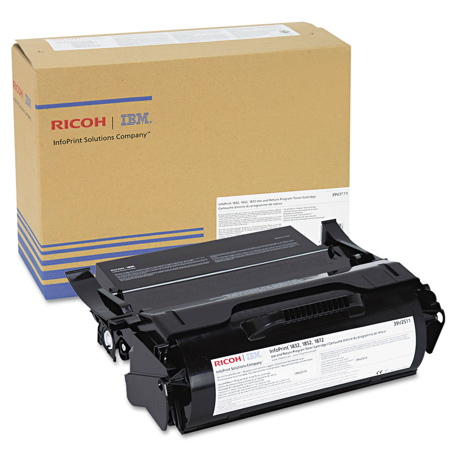 InfoPrint 39V2511 Toner, 7000 Page-Yield, Black