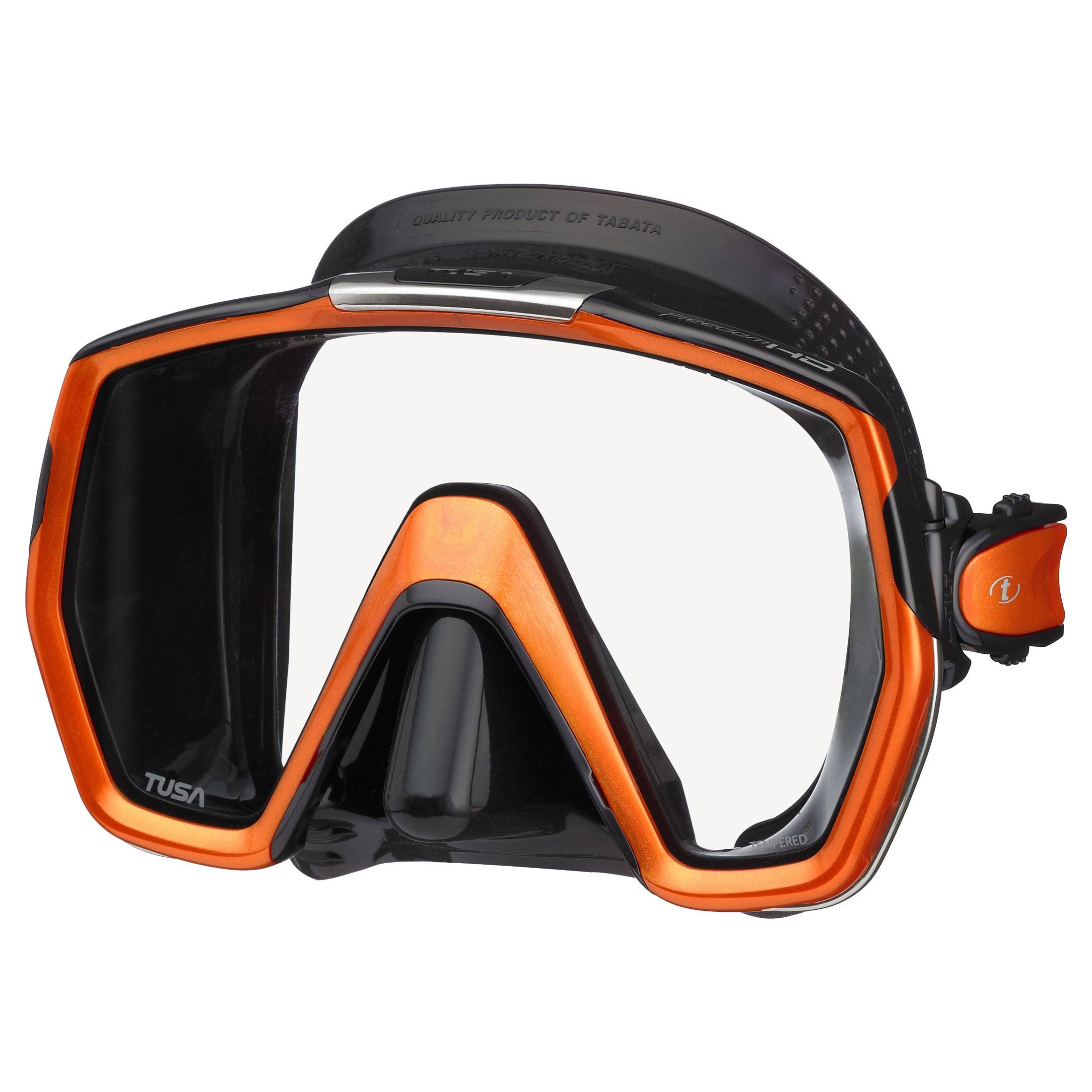 Tusa Freedom HD Mask -Black/Orange