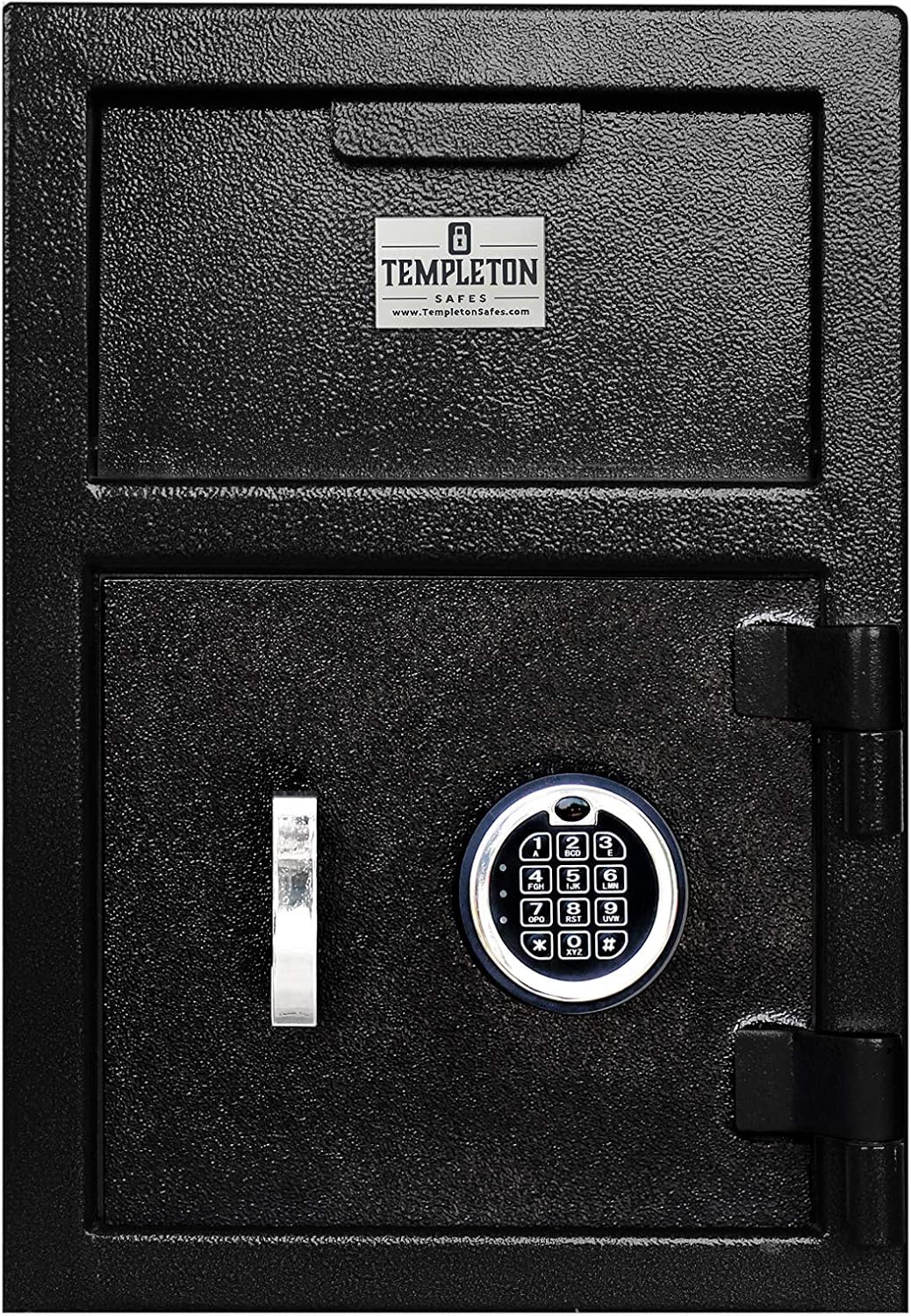 Templeton Safes Standard Depository Safe with Electronic Keypad Combination & Key Backup, 1.12 CBF