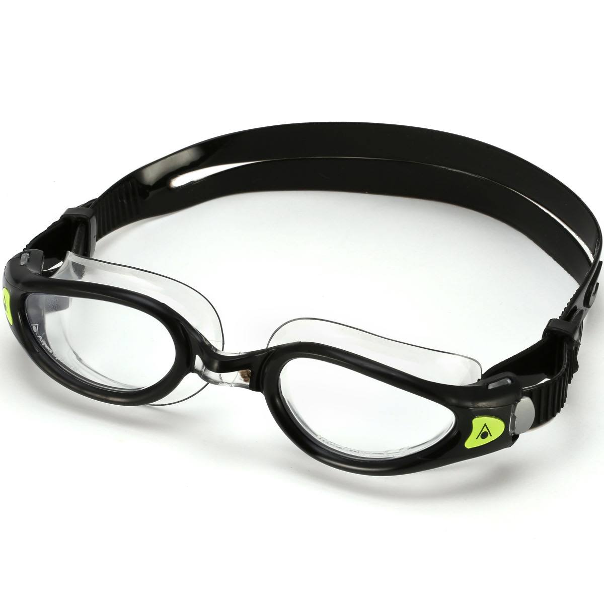 Aqua Sphere Kaiman Exo Swim Goggles - Black/ Transparent/ Lenses Clear