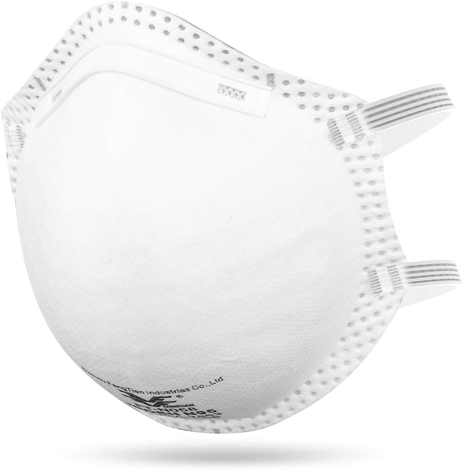 FANGTIAN N95 Respirator NIOSH Approved N95 Particulate Respirator Masks - Pack of 40 (Size M/L, Model FT-N058 / Approval Number TC-84A-7863) Pack of 2