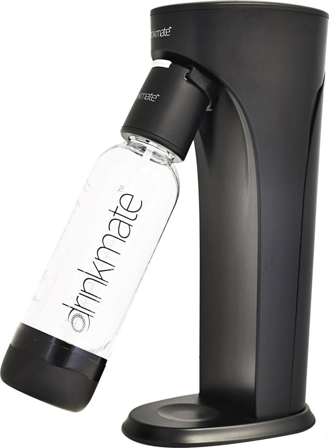 Drinkmate Home Beverage Carbonation Water Machine Infuser Soda Maker Matte Black