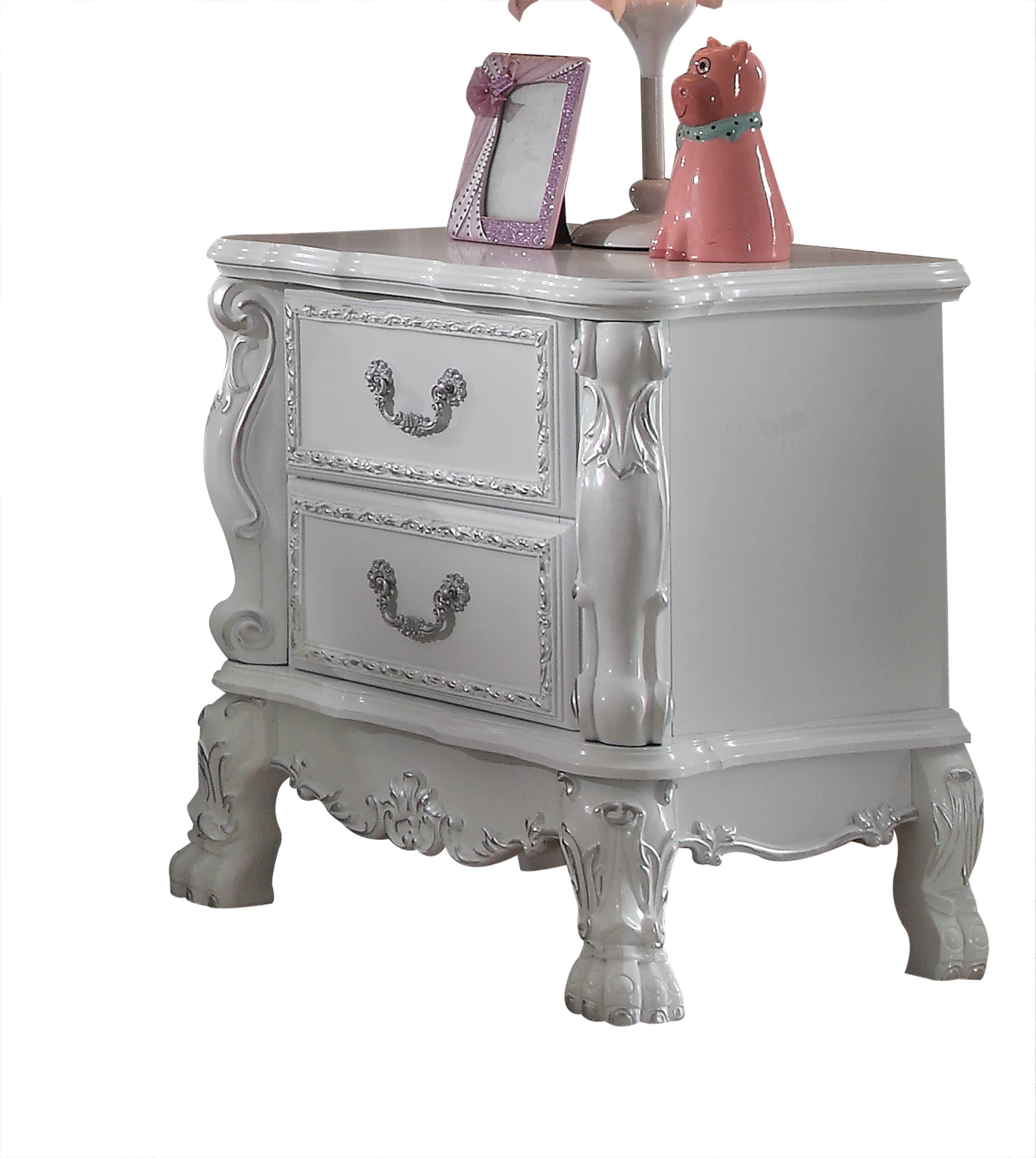 Acme Dresden Antique White Nightstand