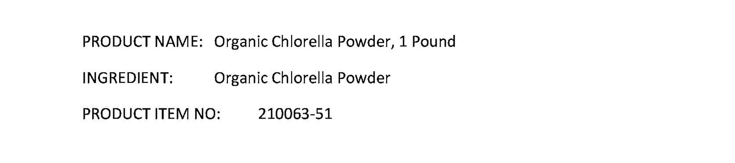 Starwest Botanicals Organic Chlorella Powder (Cracked Cell Walls), 1 Pound Pack of 2