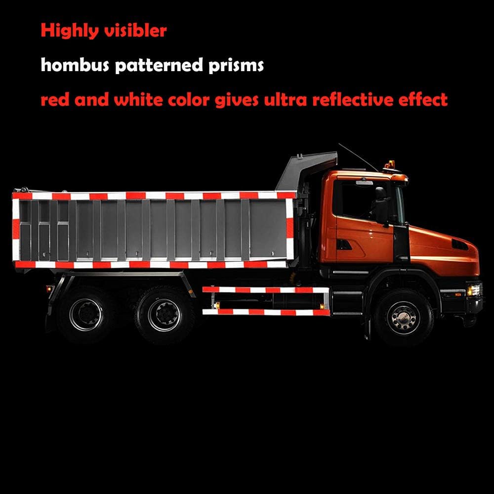 Reflective Tape for Trailer , Car, Truck Reflectors &mdash; Premium DOT - C2 Warning Sticker 2