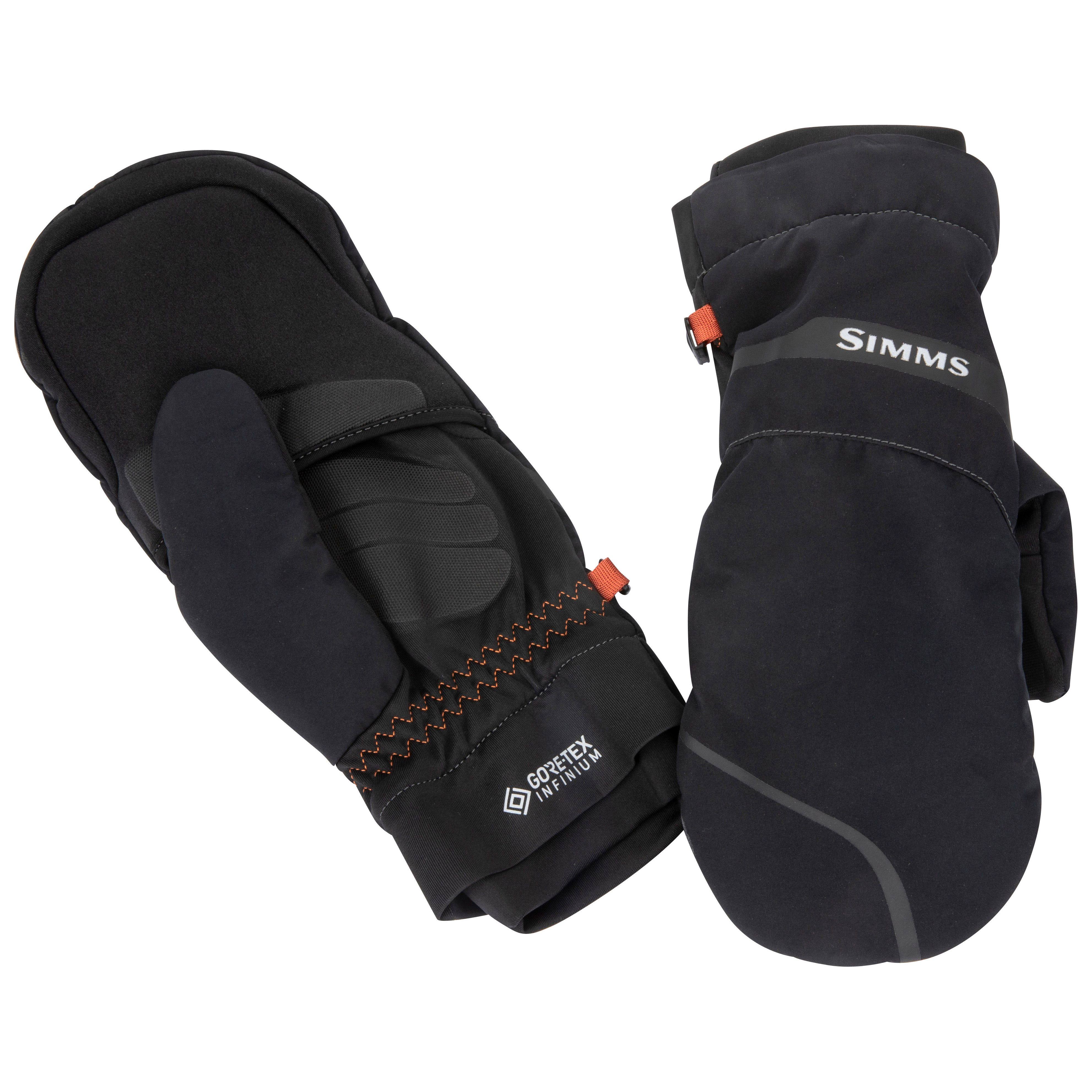 Simms Gore Tex ExStream Foldover Mitt S / Black