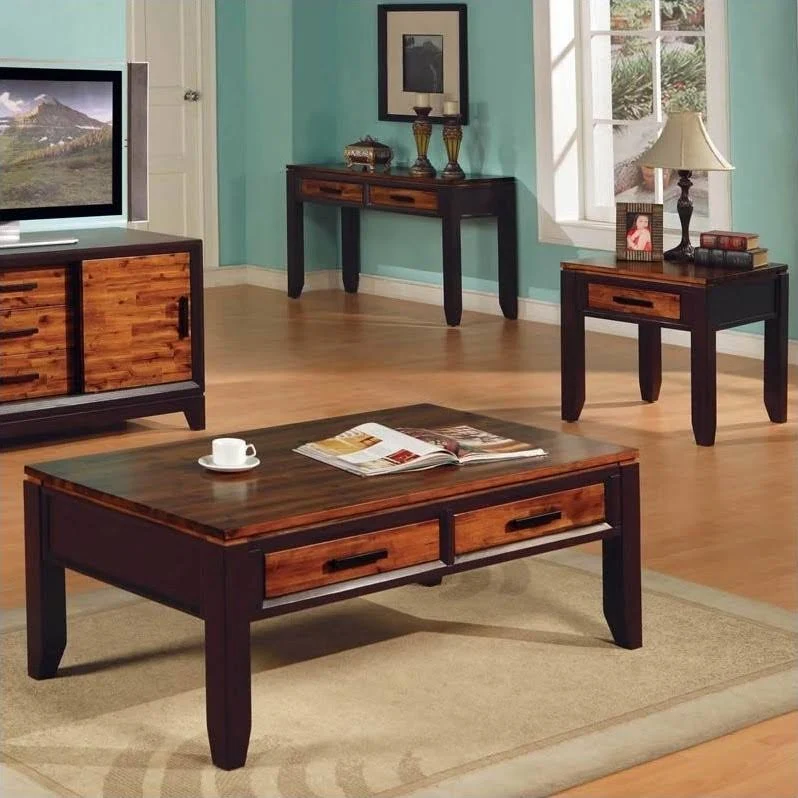 Steve Silver Company Abaco 3 Piece Coffee Table Set