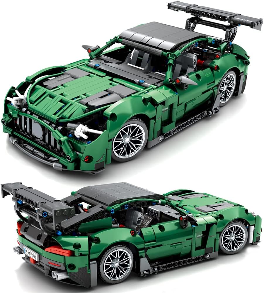 Mesiondy Sports Car Building Blocks Toys Boys or Adults Kits，1:14 MOC Building Set Raceing Car Model ,Cars for Boys Age 12-14-16，(1460 Pieces)&hellip;